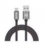 Cable de datos USB a Micro-USB Tellur 1 m, denim