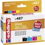 Cartucho de tinta edding EDD-487 negro, cian, magenta, amarillo compatible con EPSON 29XL / T2996XL,