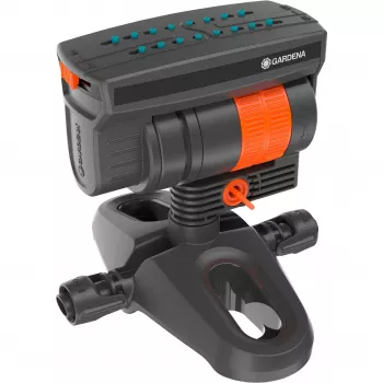 Aspersor de agua oscilante Gardena 13325-20 negro 1 ud.