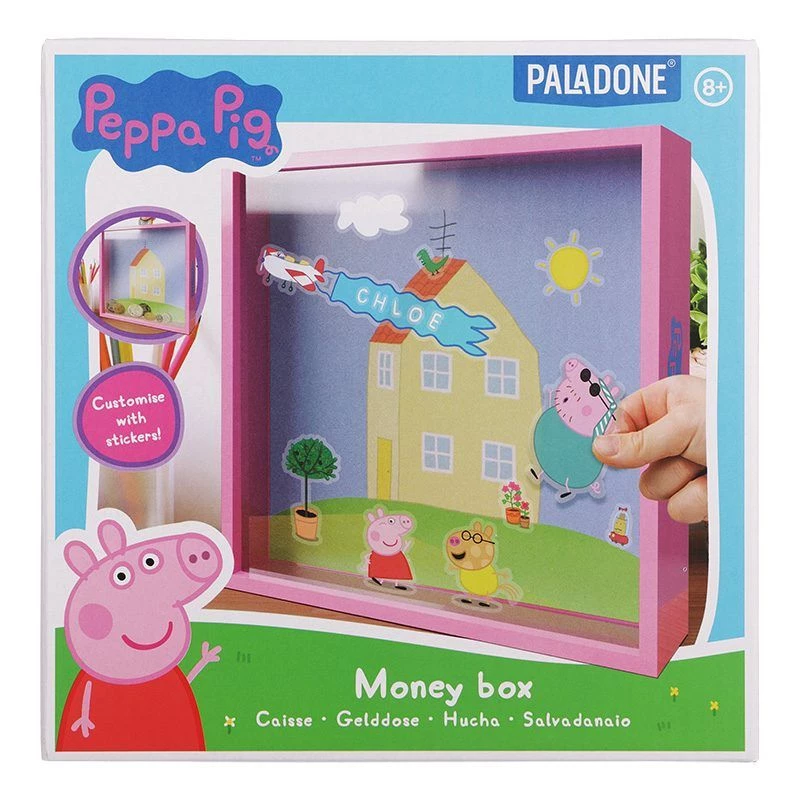 Hucha Paladone Peppa Pig diseño de marco PP12785PP – hucha infantil