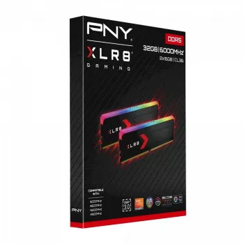 Memoria RAM PNY XLR8 Gaming EPIC-X RGB 32GB (2x16GB) DDR5 6000MHz XLR8 Gaming EPIC-X RGB CL36