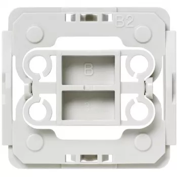 Homematic EQ3-ADA-B2 set de adaptadores de instalación para serie de interruptores Berker B2, 20 uds.