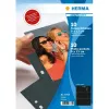 Fundas para fotos HERMA Fotophan 9x13 cm horizontal negro 10 uds.