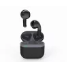 Auriculares Bluetooth GEMBIRD TWS-02-BK, In-Ear TWS, negro/gris, hasta 5 h de reproducción, micrófono integrado, estuche de carga