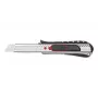 Cúter de hojas rompibles Wedo 78 7018 negro plata
