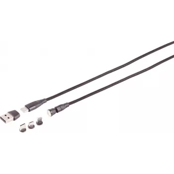 Set de conectores magnéticos ShiverPeaks S/CONN 7 polos con 3× USB-C