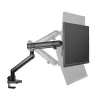 Brazo para monitor SILVERSTONE SST-ARM13 — soporte individual ajustable en altura compatible con VESA, Plateado