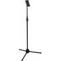 Omnitronic HTS-1 – Soporte ajustable para smartphone y tablet