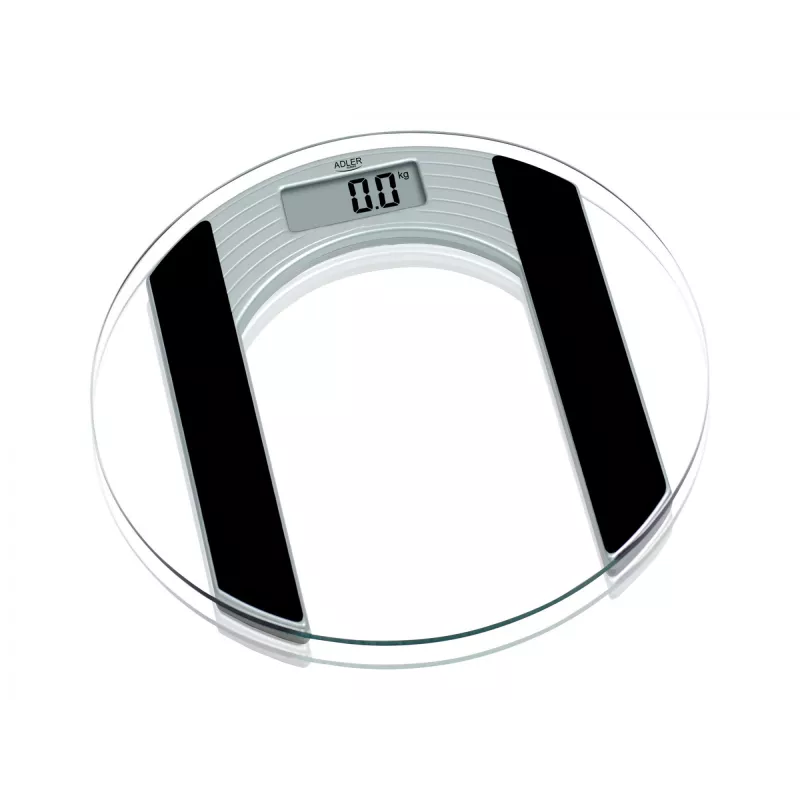 Adler | Báscula de grasa corporal | Carga máxima 150 kg | Precisión 100 g | Vidrio
