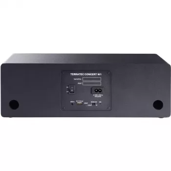 Altavoz portátil estéreo Terratec Concert W1 Negro