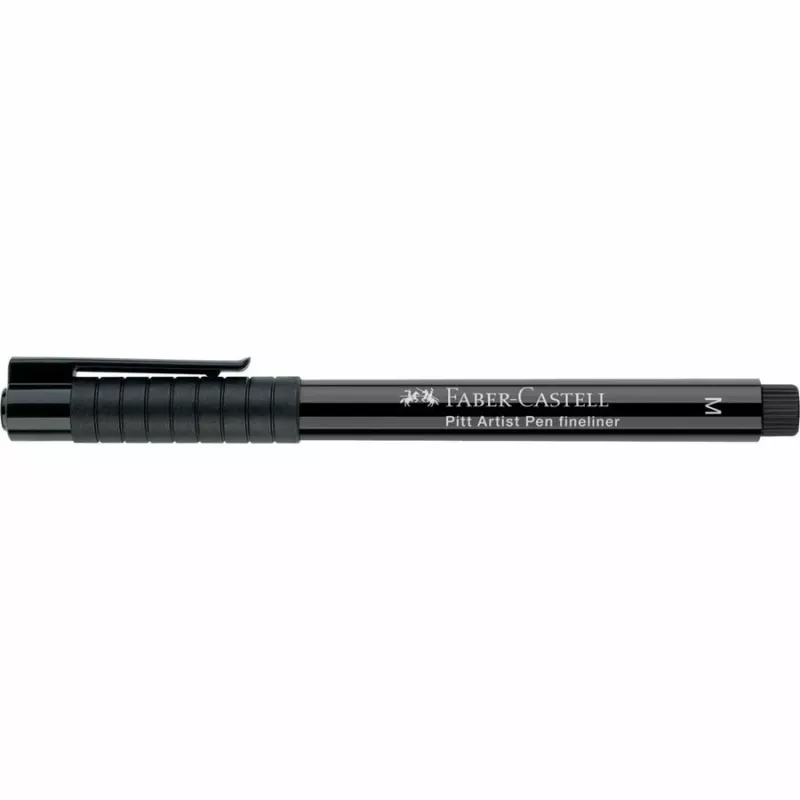 Rotulador fineliner Faber-Castell 167399 negro medio
