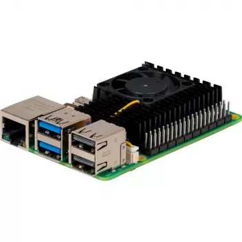 Joy-IT RB-heatsink5 set de disipador negro (RB-heatsink5)