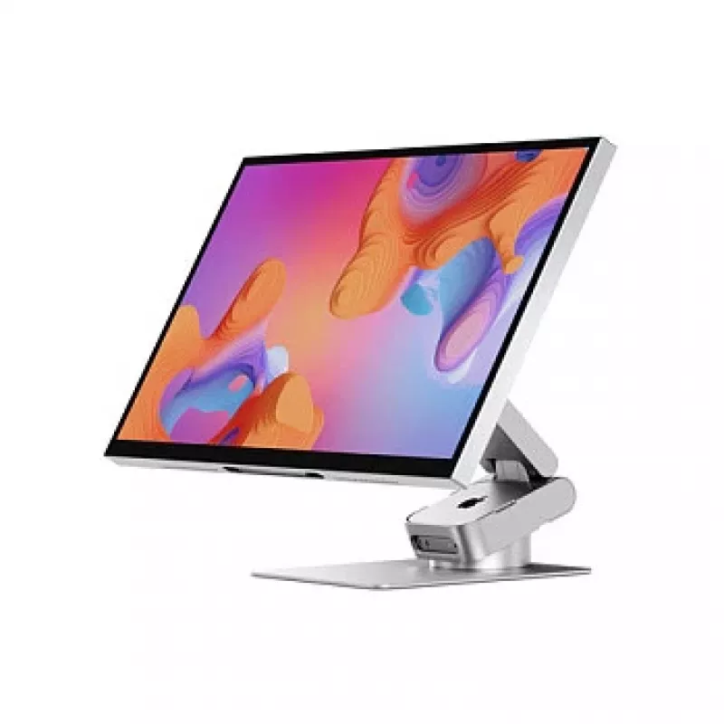 Alogic ASPEKT Touch 32 UHD Gloss monitor dock solo plateado