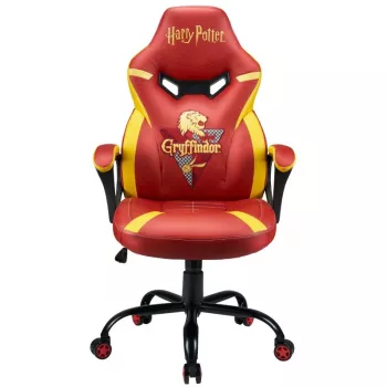 Silla gaming para PC Subsonic Junior Griffindor asiento acolchado naranja rojo