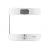 Báscula de baño electrónica Caso Body Energy Ecostyle 03416 — máx. 180 kg, precisión 100 g, blanca/gris