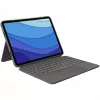 Funda con teclado Combo Touch US iPad Pro 11 1,2,3 Gen gris