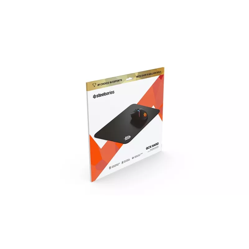 Alfombrilla gaming Steelseries QcK Hard negra