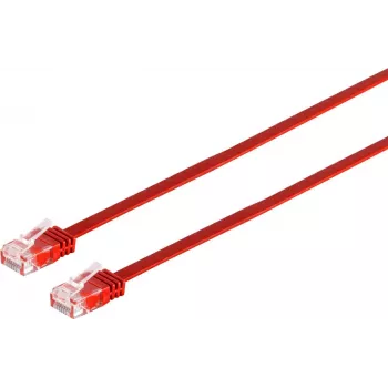Cable de red Tecline 10 m Cat.6 rojo