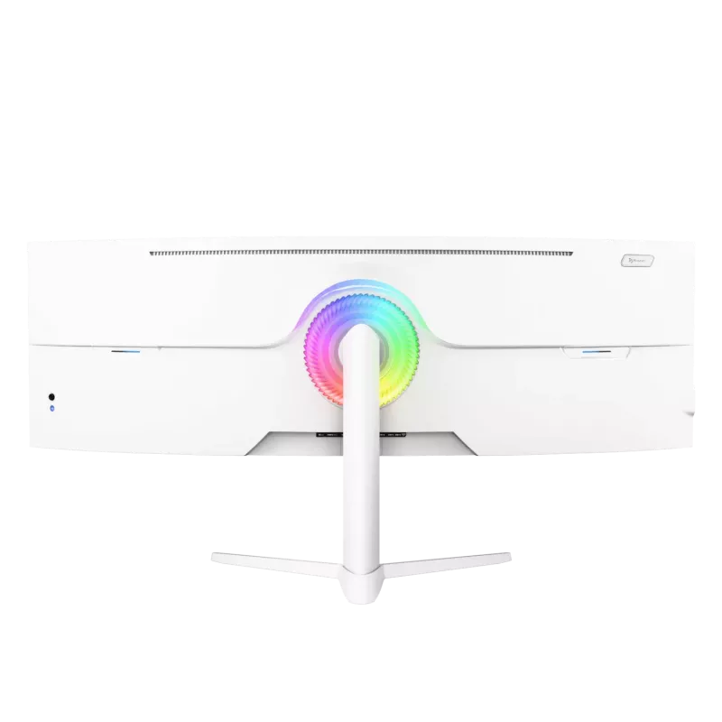 Monitor curvo Arozzi Nova 49 pulgadas (124,5 cm) Dual QHD 5120×1440 LED VA, 32:9, 4 ms, hub USB, altavoces, blanco
