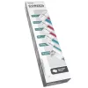 Kit de cable/adaptador Kolink Core Pro 12V-2x6 Type 2 alargador trenzado – Brilliant White/Neon Blue/Pure