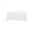 Lenovo GX30W75336 510 kit inalámbrico de teclado y ratón, 2,4 GHz nano USB, blanco