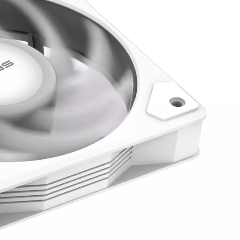 Ventilador Akasa VEGAS A24 12 cm blanco rodamiento de bolas