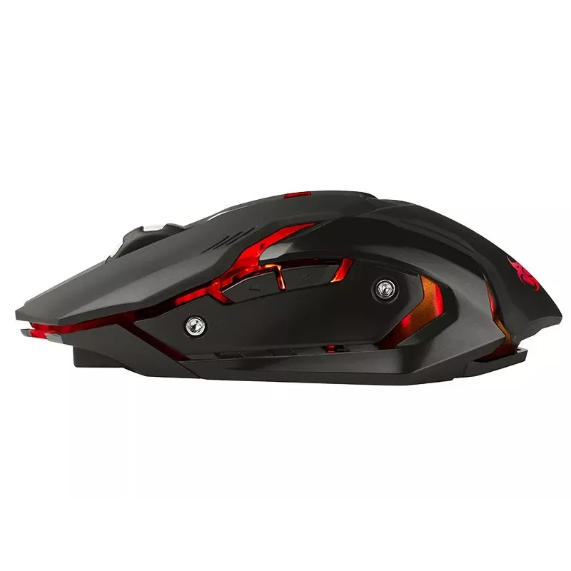 Ratón gaming ergonómico inalámbrico TRACER ROCKY RF NANO - diseño compacto, conexión RF inalámbrica