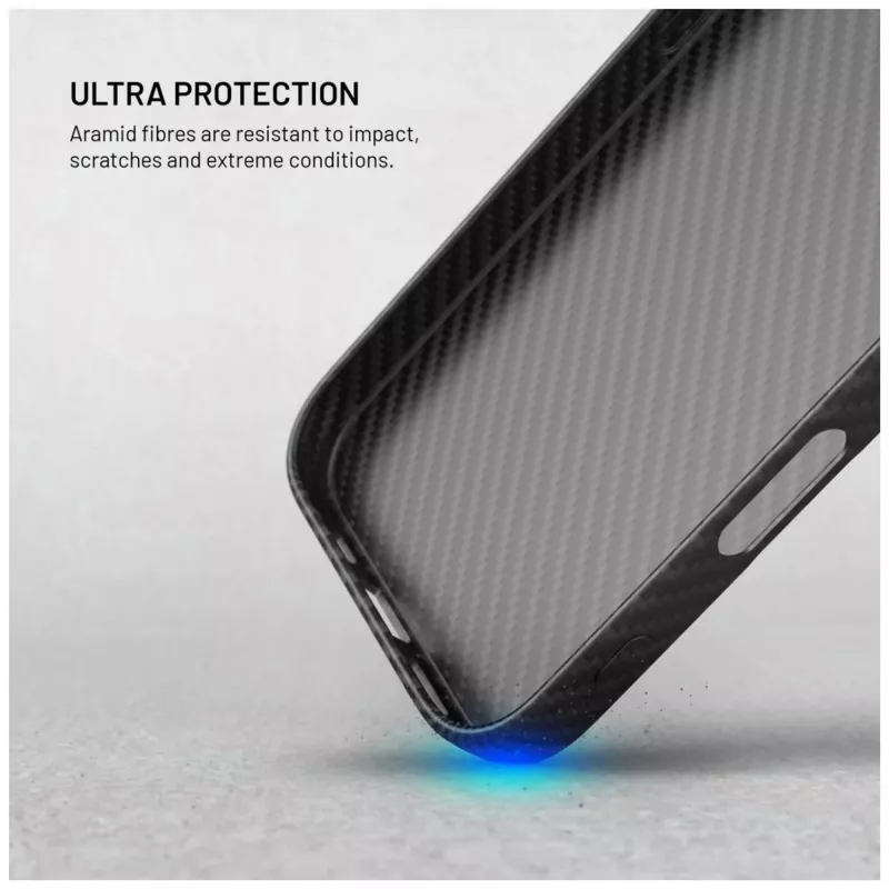 Funda protectora FIXED MagVelar para Apple iPhone 17 Pro, negra