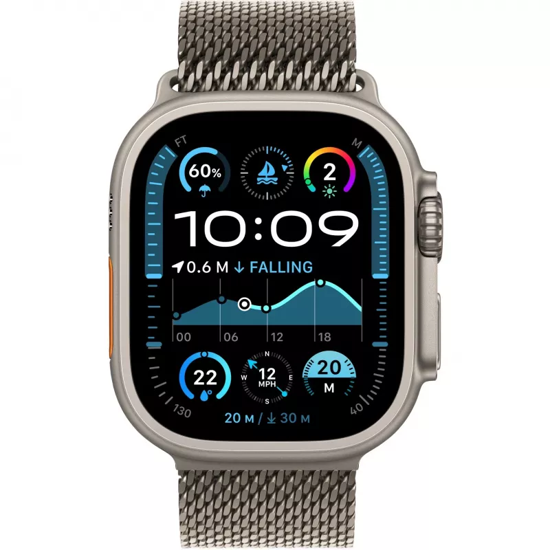 Correa Milanese Loop titanio natural 49 mm - S