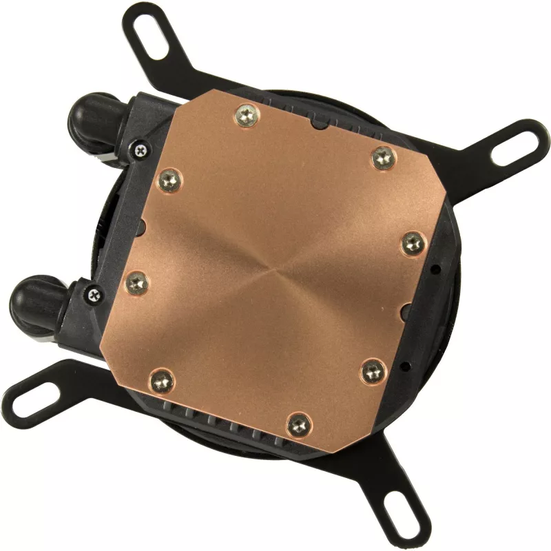 Refrigeración líquida todo en uno INTER-TECH LC-360 RGB — Ventilador de 12 cm, rodamiento hidráulico, negro