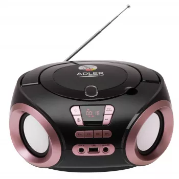 ADLER AD 1181bc - Reproductor de CD/MP3 (Boombox)