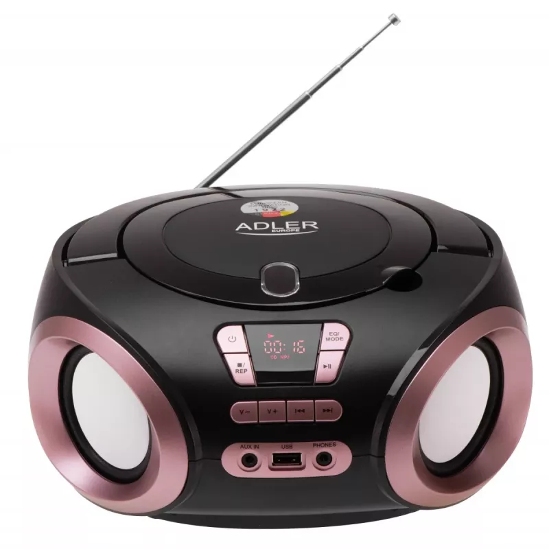 ADLER AD 1181bc - Reproductor de CD/MP3 (Boombox)