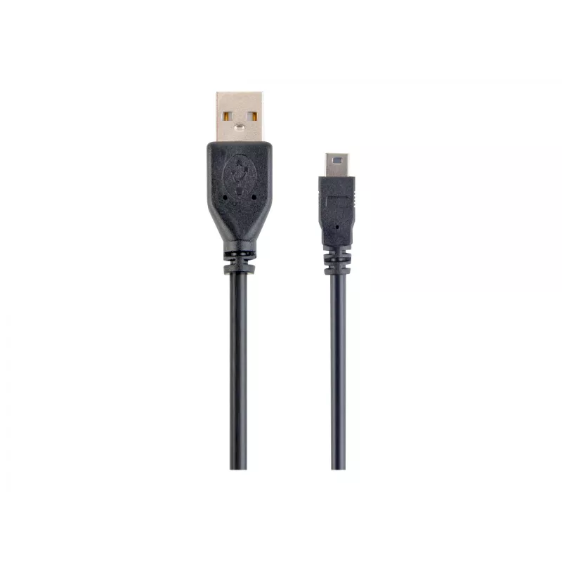Gembird cable USB 2.0 A/Mini-USB M de 1,8 m USB A Mini-USB B negro