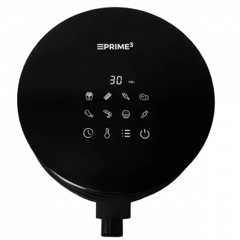 Freidora de aire PRIME3 SAF31 – 2,5 L, 1200 W, freidora de aire sin aceite, negra