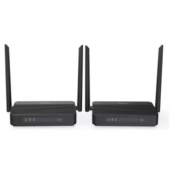 Set extensor HDMI KVM inalámbrico DIGITUS DS-55360 — transmisor y receptor, inalámbrico, 100 m, 4K/60 Hz, HDMI, USB-A/USB-C