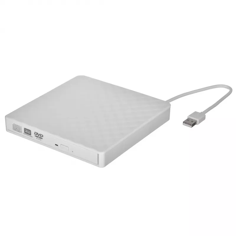Unidad de DVD portátil KRUX Blanca