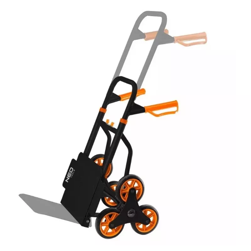 Carretilla para escaleras NEO tools 84-402, carro de mano plegable, capacidad de carga 150 kg