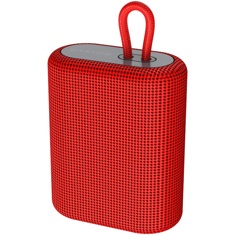 Altavoz Bluetooth Canyon BSP-4 lector TF/USB-C/5W rojo venta al por menor