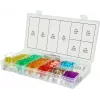 Set de fusibles para automoción ks tools 970.0730, 36 piezas, fusibles de cuchilla planos 20–100 A