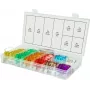 Set de fusibles para automoción ks tools 970.0730, 36 piezas, fusibles de cuchilla planos 20–100 A