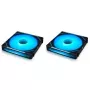 LIAN LI UNI FAN SL-INF 140 ARGB Reverse Blade PWM pack de 4, negro