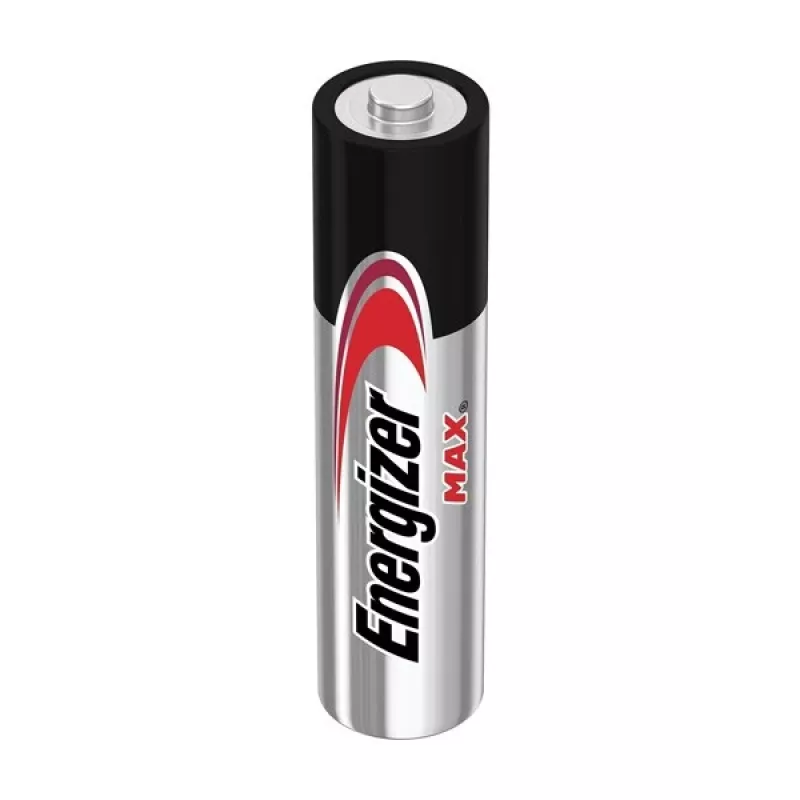 Pila desechable Energizer MAX AAA alcalina 1,5 V – pack de 8, cilíndrica, 10 años de duración