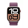 Watch Series 10 GPS 42 mm Caja de aluminio oro rosa con Sport Loop ciruela