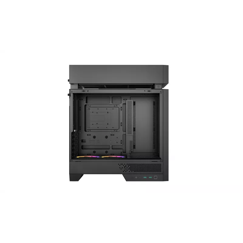 Caja de PC DeepCool CL660 Negra — ATX/Micro-ATX/Mini-ITX, cristal templado, 2x3,5