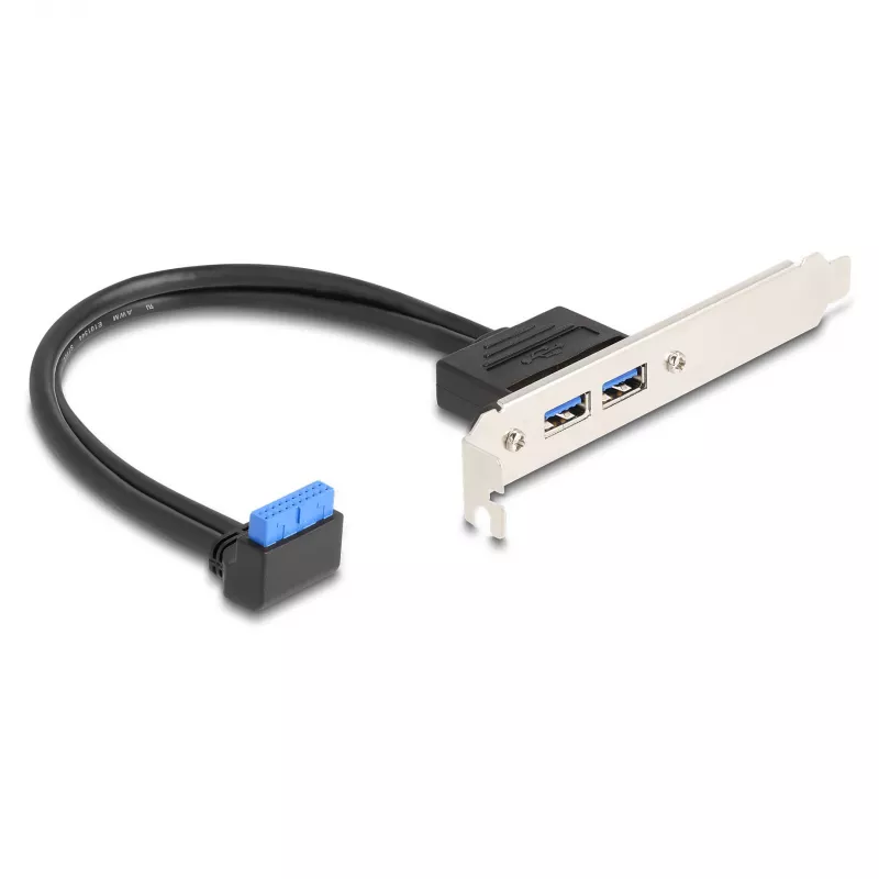 DeLOCK 83015 adaptador USB 3.2 Gen 1 interno negro 5 Gbit/s