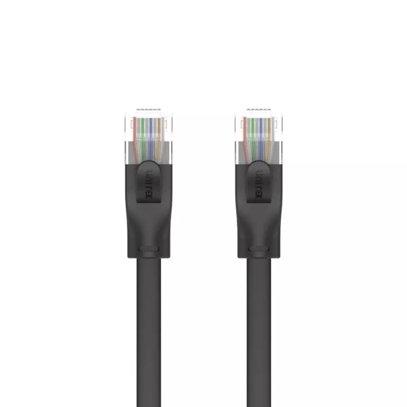 Unitek C1811GBK Cable Ethernet plano Cat6 UTP, 3 m, negro
