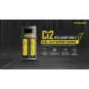 Cargador de baterías Nitecore Ci12 cargador USB universal para Li‑Ion, NiCd, NiMH, entrada 3A 5/9/12V, carcasa de plástico