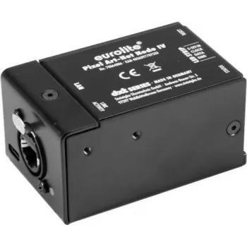 Nodo Art-Net EUROLITE Pixel DXT 70064886 — interfaz Art-Net a DMX, 4 universos