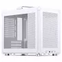 Caja de PC Jonsbo C6 MAX, caja mini, Micro-ATX, cristal templado - blanca
