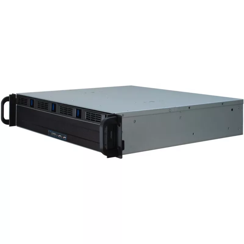 Inter-Tech IPC 2U-2404S - Rack - montaje - 2U - micro ATX